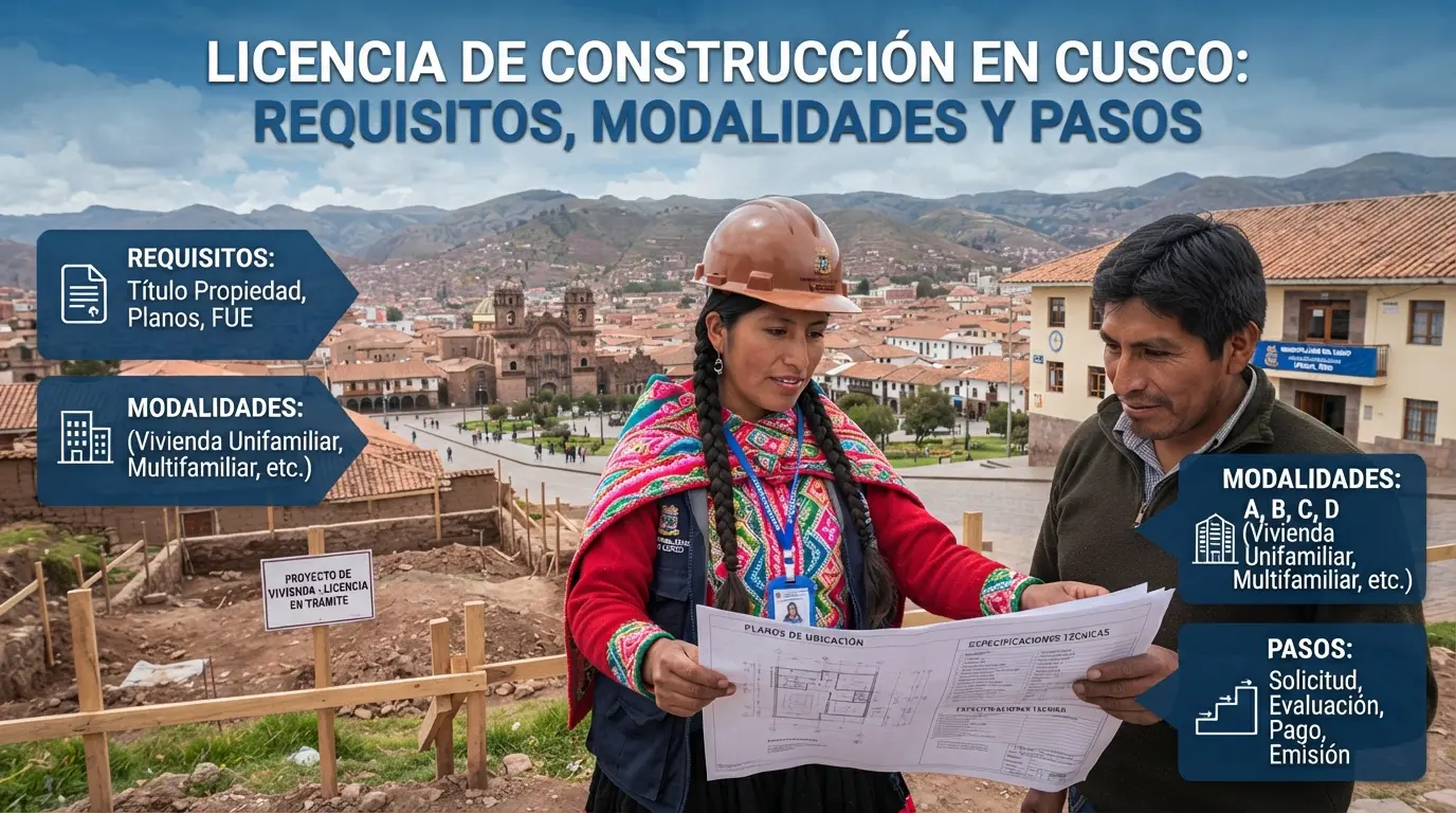 Licencia de construcción en Cusco
