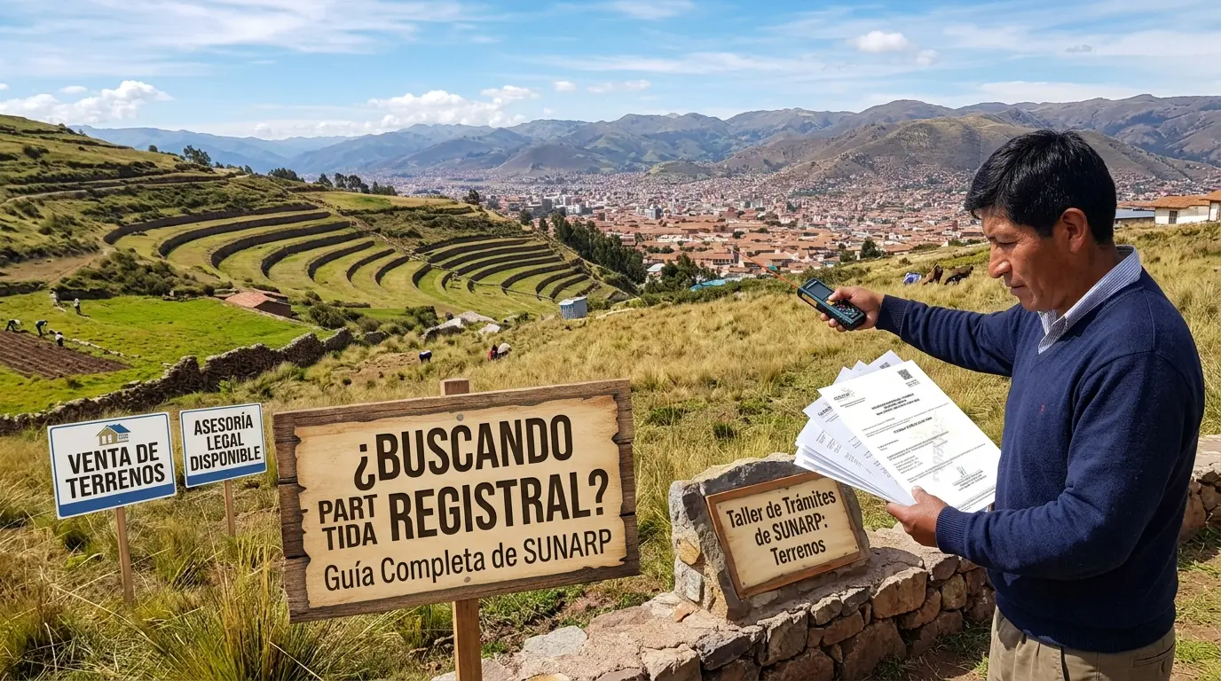 Qué es la partida registral y cómo pedirla en SUNARP