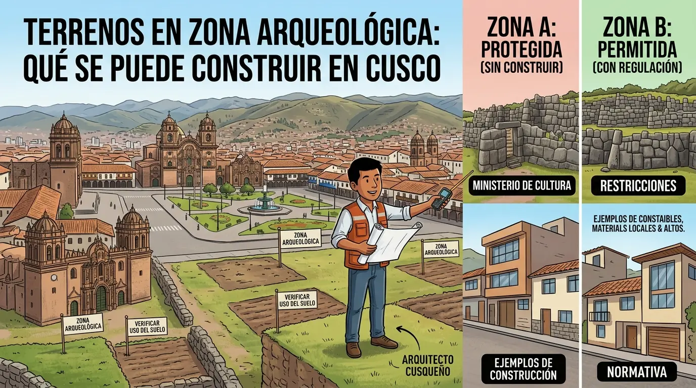 Terrenos en zona arqueológica